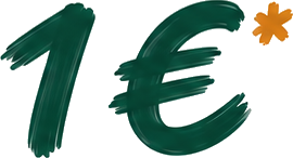 1 €*