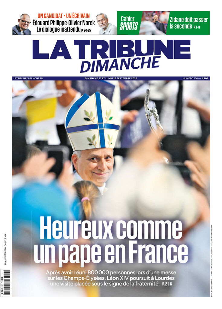 Couverture La Tribune dimanche
